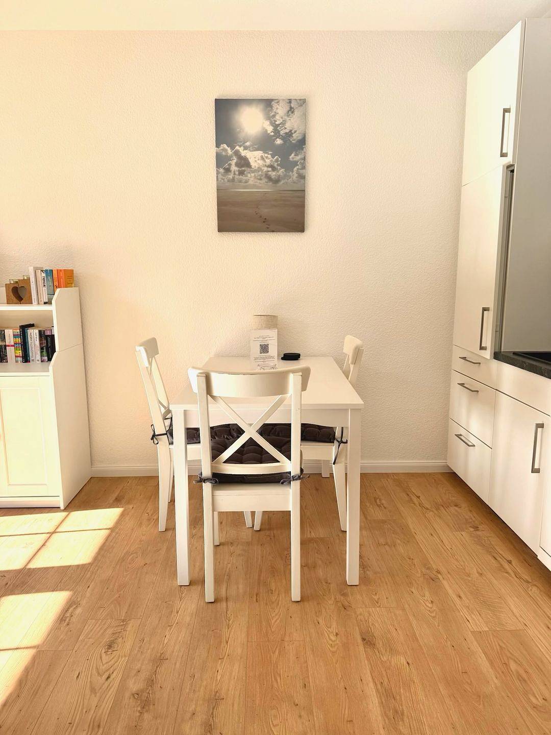 Ganze Wohnung, Haus Südspitze 18 Ferienwohnung Sand & Seele mit Terrasse nahe Strand 100 m in Wittdün, Amrum
