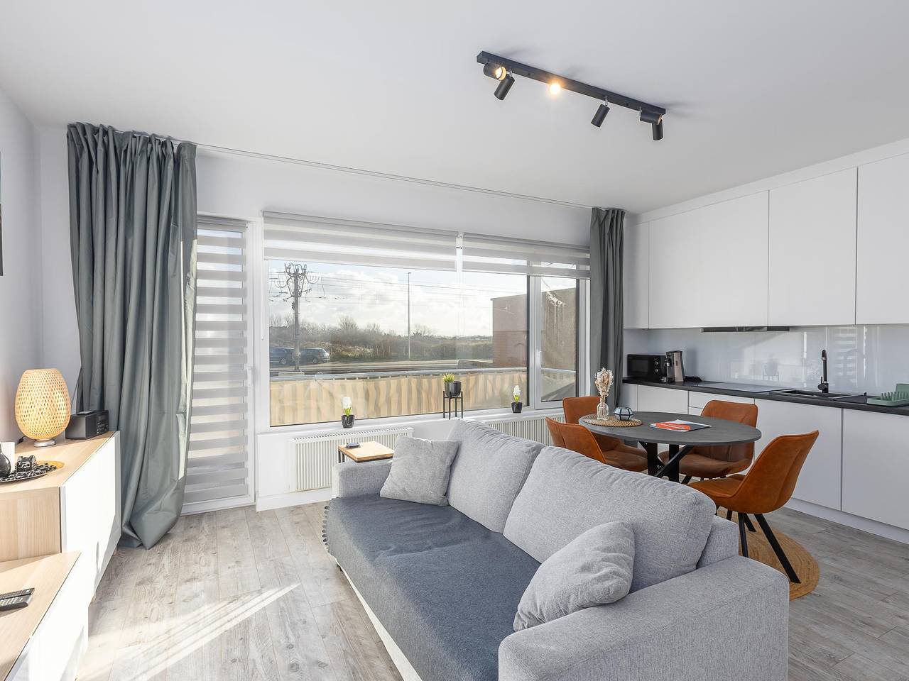 Schönes modernes Studio mit offenem Blick in Middelkerke, Belgische Küste