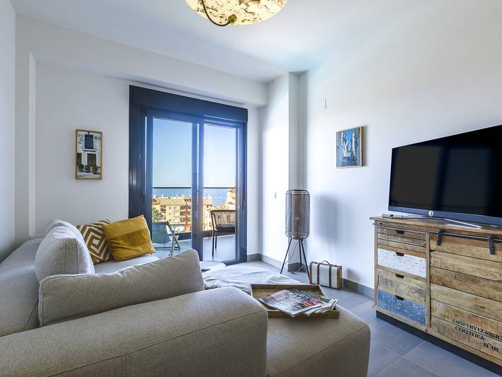 Ferienwohnung für 2 Personen, mit Terrasse und Pool in Algarrobo - 4