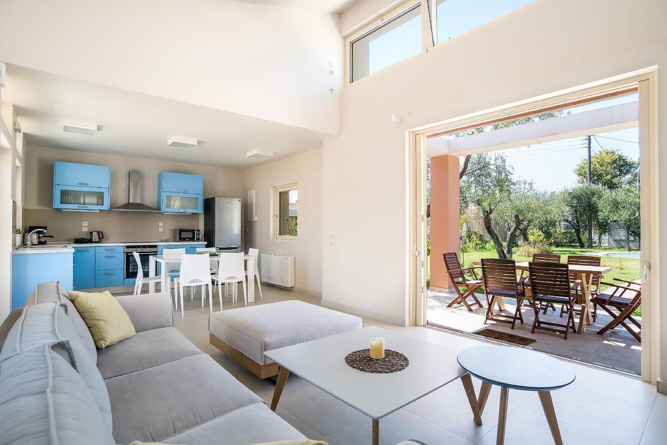 Villa Thalassa mit Schwimmbad und Garten in Moraitika, Korfu