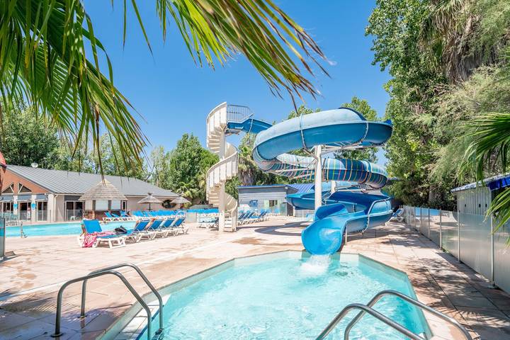 Maison de vacances pour 6 personnes, avec Jacuzzi ainsi que Bassin pour enfant et Sauna