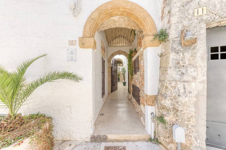 Room 'Casa Sant'Anna 1' with Air Conditioning in Presicce, Taranto-bugten
