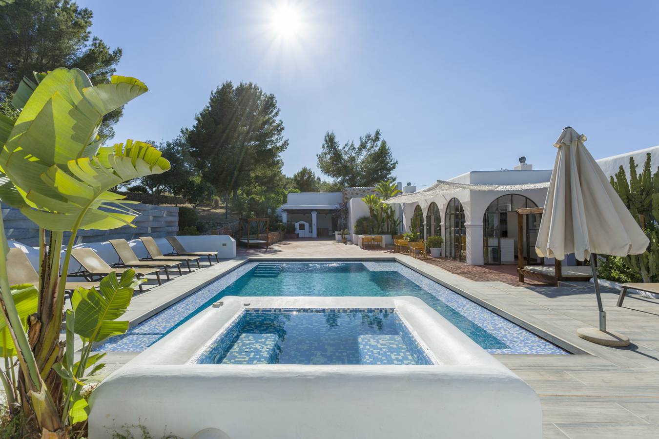 Villa Savines close to Ibiza Town in Puig d'en Valls, Santa Eulària des Riu