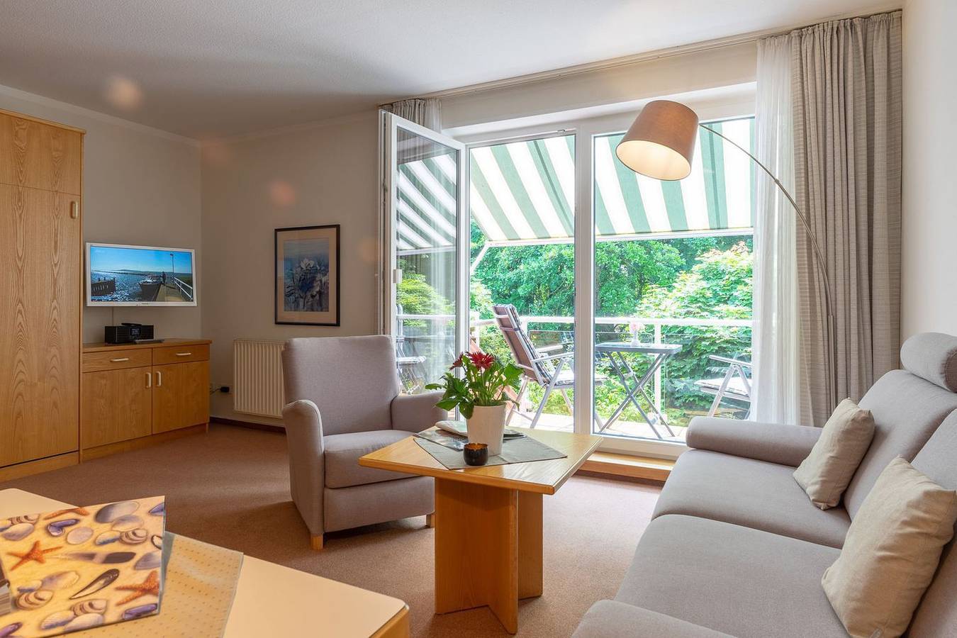 Appartamento intero, Appartamento vacanze per 2 persone con balcone in Norderney