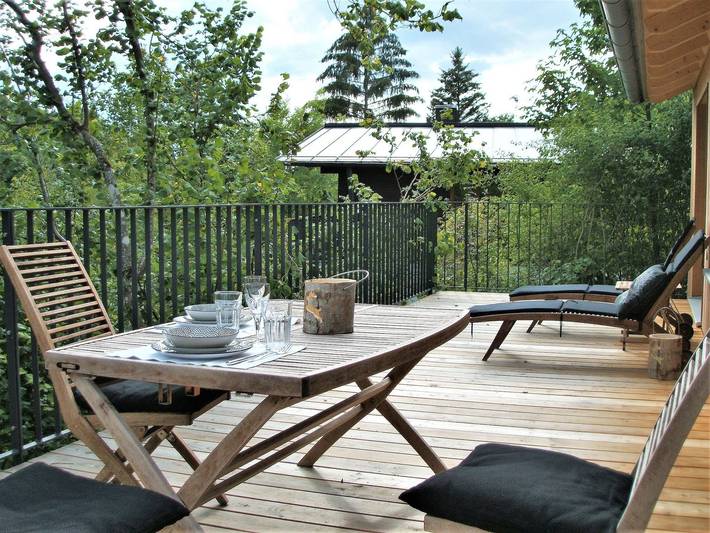 Ferienhaus für 2 Personen, mit Balkon und Terrasse sowie Garten und Ausblick in der Fränkische Schweiz - 3