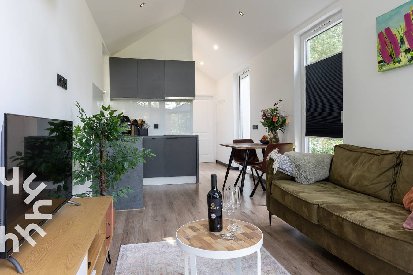 Gemütliches Tiny House für 2 Personen in der Nähe des Waldes in Hardenberg, Regio Zwolle