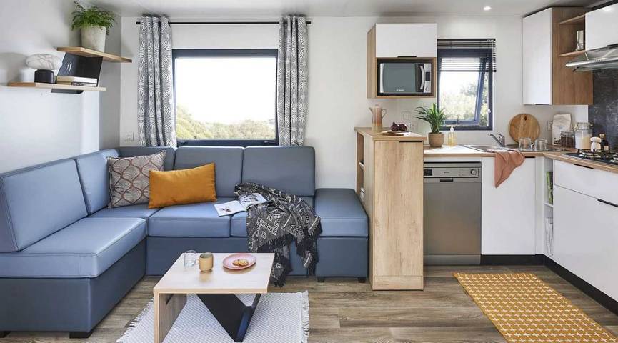 Camping pour 6 personnes, avec jardin et bassin pour enfant au Parc Naturel Régional du Marais poitevin