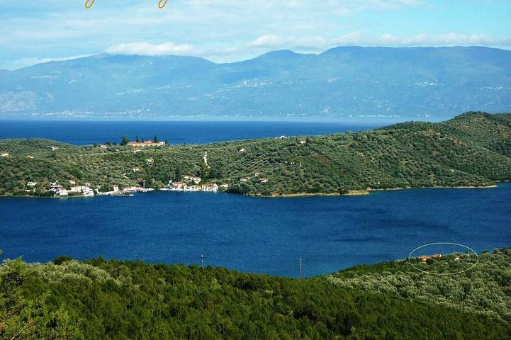 Ferienhaus für 5 Personen, mit Balkon und Garten, mit Haustier am Pilion