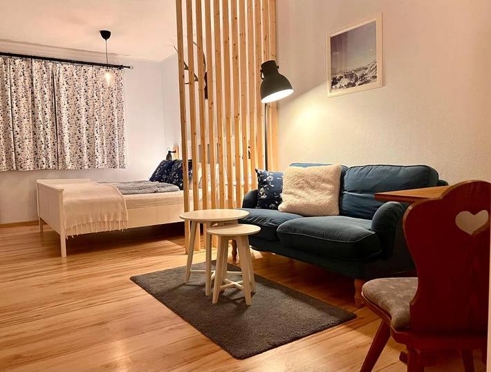 Ferienwohnung für 2 Personen, mit Pool und Ausblick sowie Sauna und Garten - 1