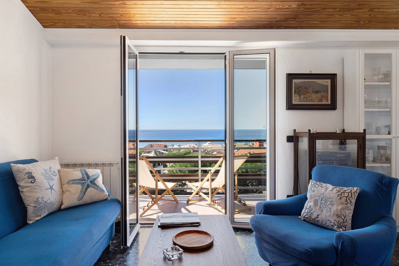 Apartamento entero, Apartamento 'Attico Con Vista' con vistas al mar, balcón y Wi-Fi in Moneglia, Riviera di Levante