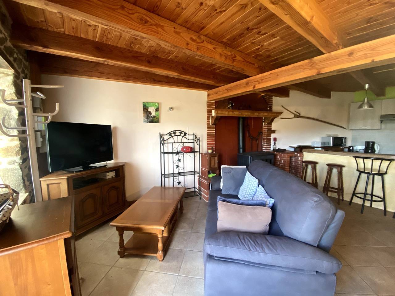 Maison en bordure de fôret - 8 personnes in Parc Naturel Régional Livradois-Forez