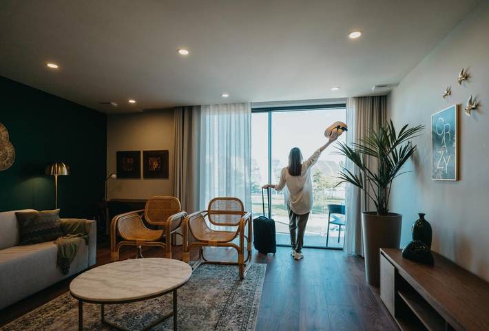 Apartamento de férias para 4 pessoas, com terraço e vista - 1
