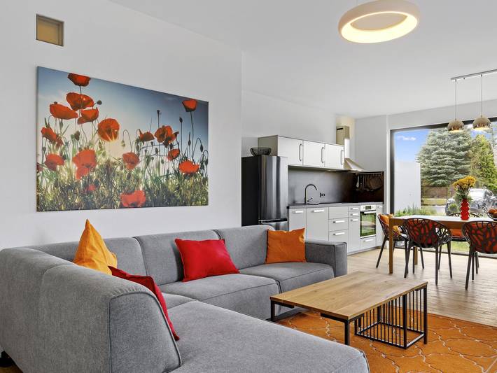 Ferienhaus für 6 Personen, mit Terrasse und Garten sowie Sauna in Hohenkirchen