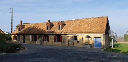 Chambre d’hôte pour 6 personnes, avec jardin et vue à Duneau