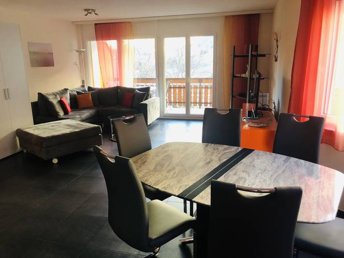 Gîte pour 4 personnes, avec balcon à Loèche-les-Bains - 2