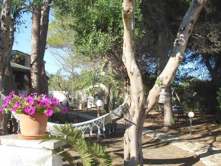 Chambre d’hôte pour 3 personnes, avec jardin ainsi que piscine et vue dans Région d'Otranto