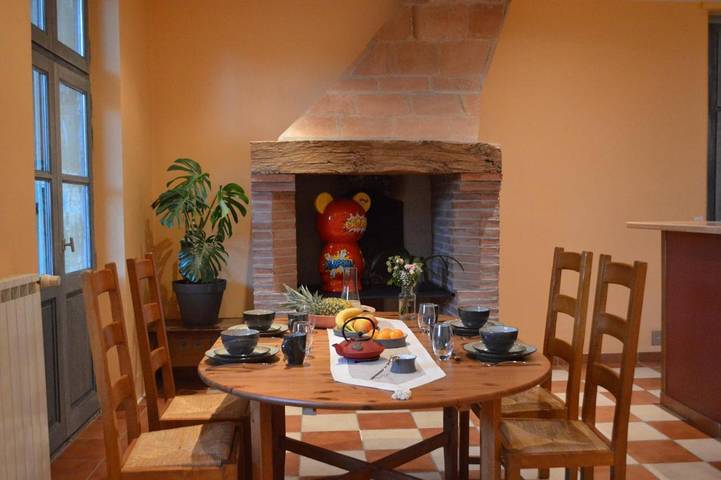 Gîte pour 2 personnes, avec terrasse ainsi que piscine et vue, animaux acceptés à Lavaur - 4