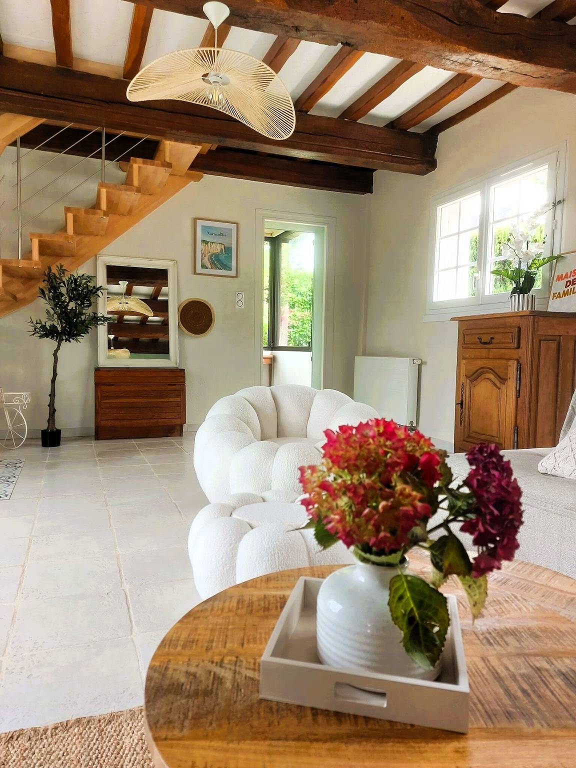 Vakantiehuis 'La Hune Maison Vue Sur Seine' met Privéterras, Tuin en Wi-Fi in Vieux-Port (Eure), Bernay en omgeving