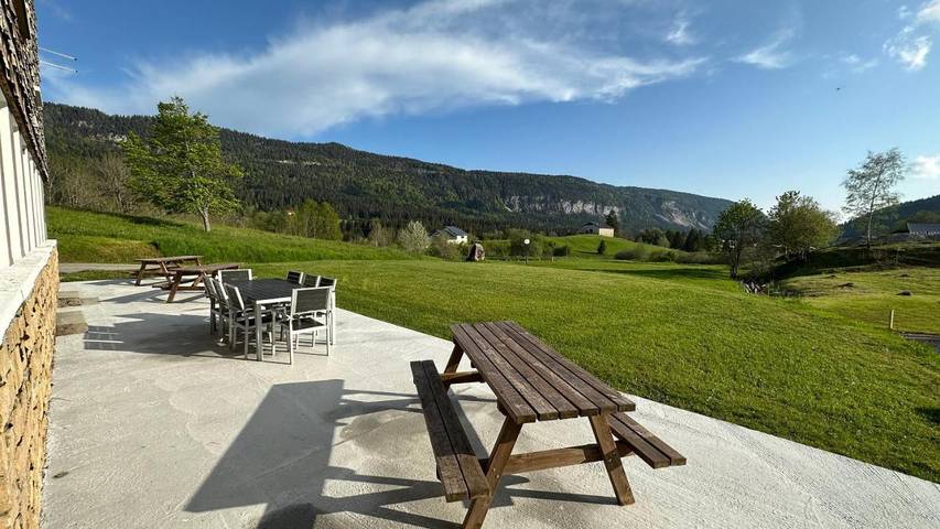 Appartement de vacances pour 8 personnes, avec jardin et vue
