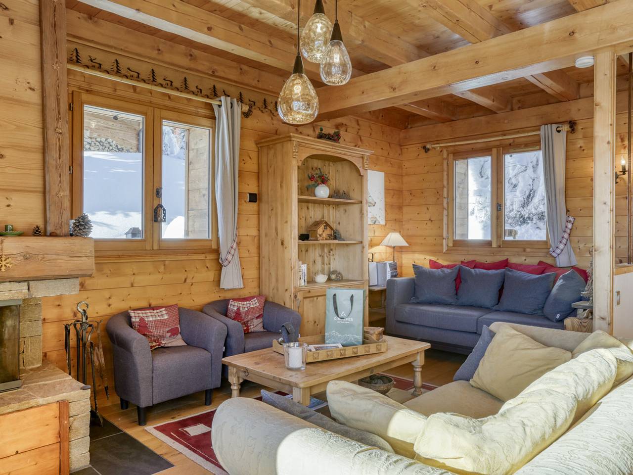 Chalet spacieux à Bisanne 1500 avec Wifi et vue spectaculaire in Villard-sur-Doron, Région d'Albertville
