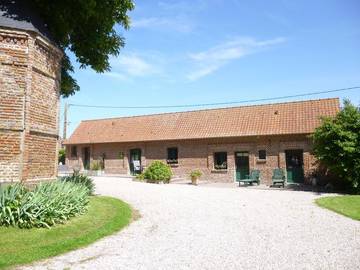 Gîte pour 5 personnes, avec jardin et terrasse à Ponthoile
