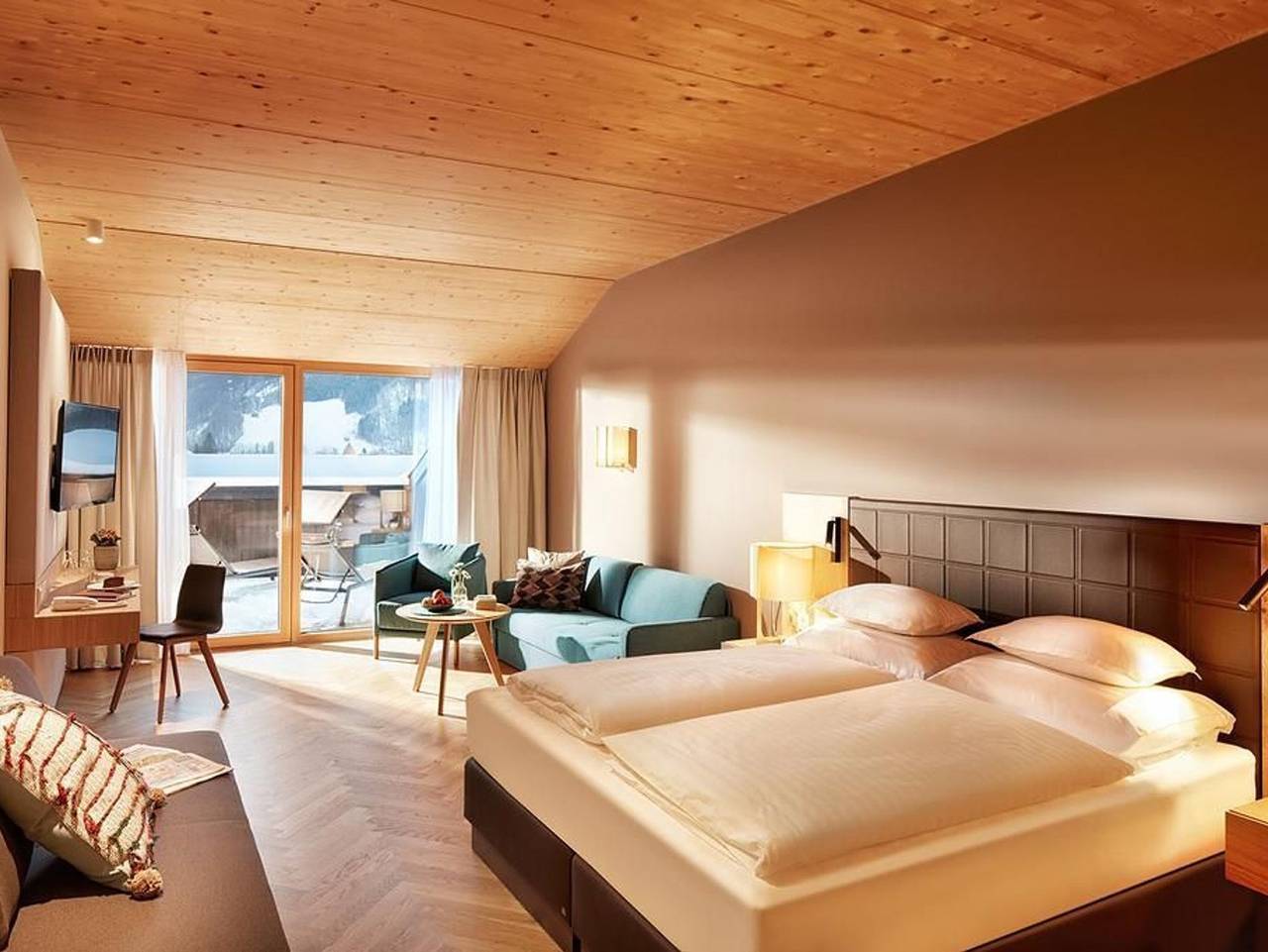 Hotel Die Wälderin - Doppelzimmer Premium in Mellau, Bregenzerwald