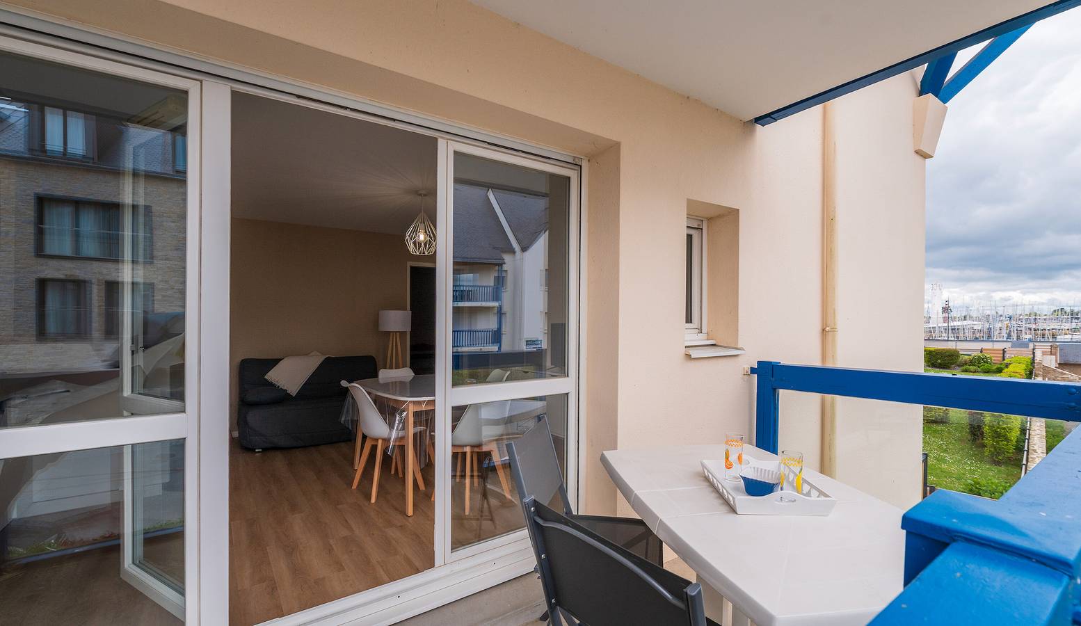 Geheel appartement, Appartement 'L'Optimist Crouesty Privé Parkeren' met balkon in Kerjouanno, Arzon