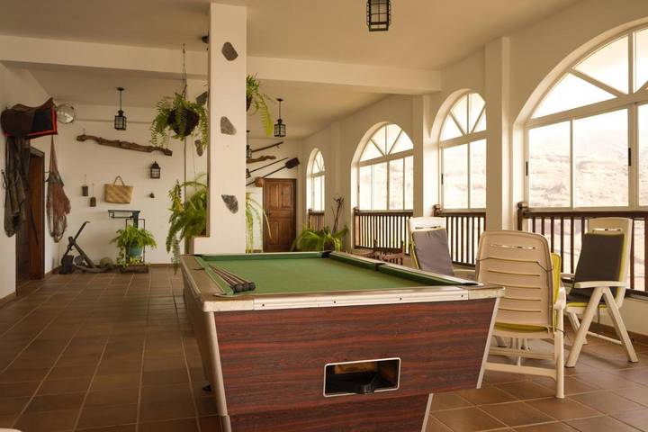 Chalet para 9 personas, con vistas además de piscina y jardín en La Gomera - 3