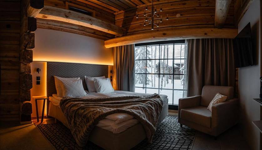 Chalet pour 5 personnes, avec vue ainsi que sauna et jardin à Rovaniemi - 3
