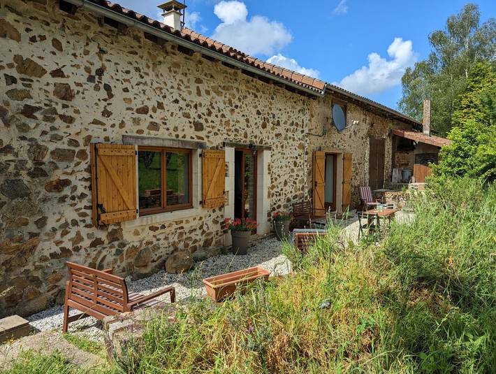 Gîte pour 6 personnes, avec Jardin