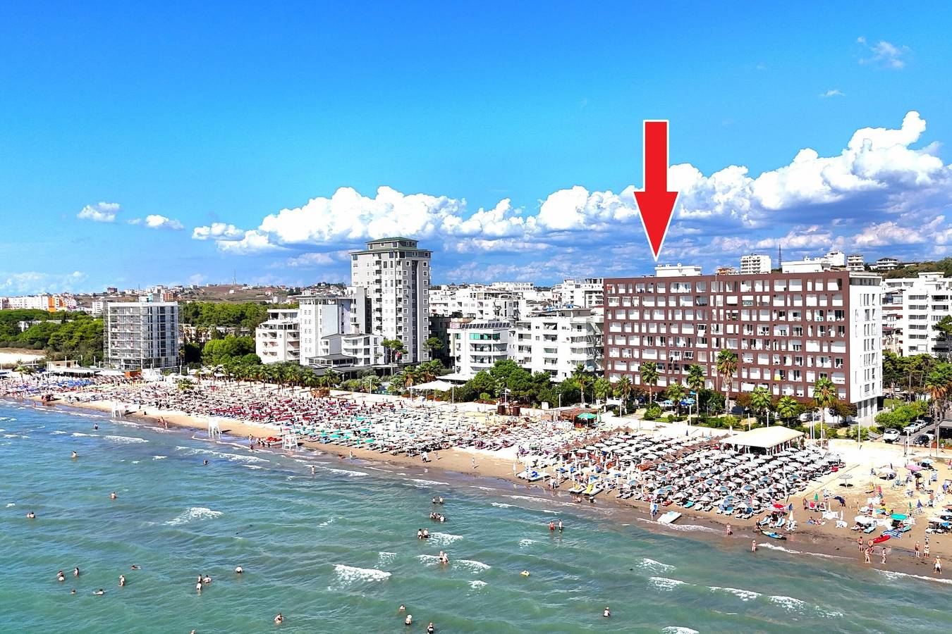 Geheel appartement, Sea Vista Apartment 158 in Durrës (stad), Albanië