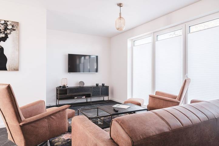 Ferienhaus für 4 Personen, mit Garten und Terrasse sowie Sauna in Born a. Darß