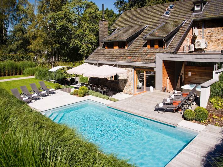 Maison de vacances pour 14 personnes, avec piscine ainsi que jardin et sauna - 1