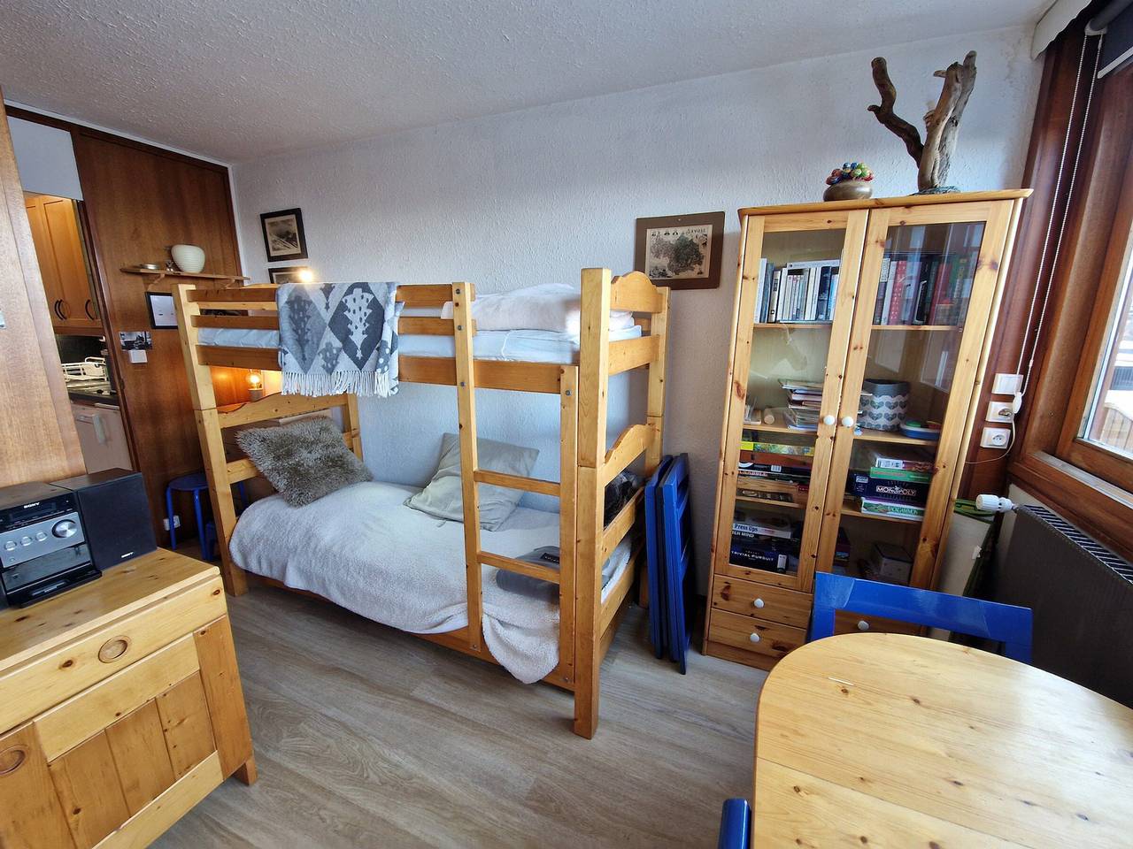 Studio entier, Studio divisible au centre, accès galerie, 4 pers. in Plagne Centre, La Plagne-Tarentaise