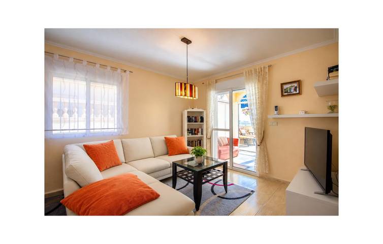 Apt mit Meerblick, WiFi, AC und Terrasse in Puerto de Mazarrón, Mazarrón