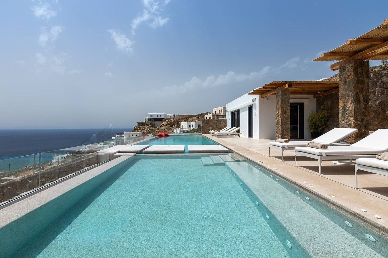 Thrilling Mykonos Villa | Villa Poseidon’s Edge | 6 Bedrooms | Sea Views in Agios Stefanos, Mykonos