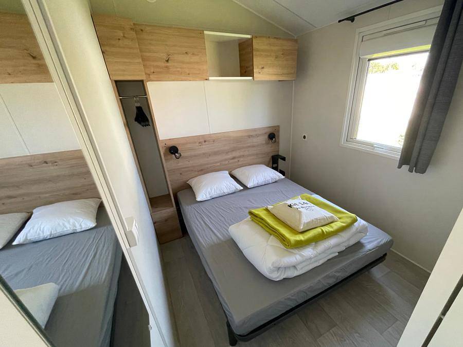 Camping Les Marsouins - Mobilhome 8 personas - 4 dormitorios confort mobile home in Bretignolles-sur-Mer, Valle del Loira