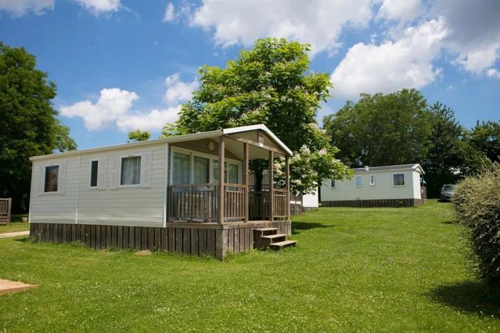 Mobil home pour 4 personnes, avec bassin pour enfant à Thégra - 4