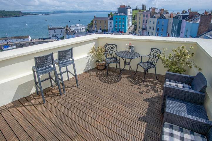 Gîte pour 2 personnes, avec vue sur l’océan et terrasse à Tenby - 3