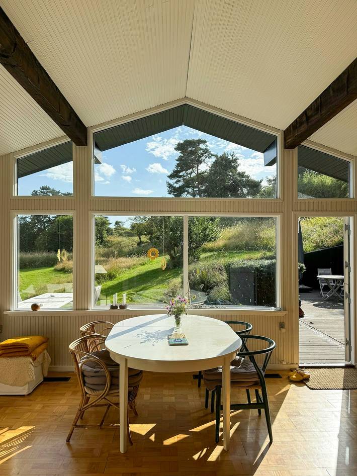 Ferieudlejning for 4 personer, med Terrasse i Klint