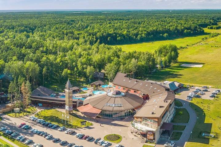Hotel für 2 Personen, mit Sauna und Pool sowie Whirlpool und Balkon in Litauen