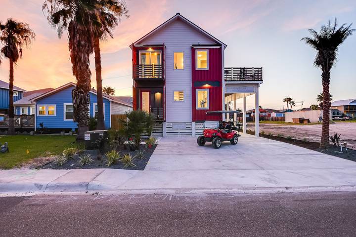 Vacation home for 10 people in Port Aransas