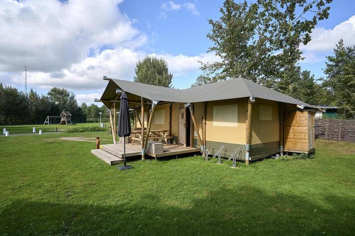 Lodge für 7 Personen, mit Balkon/Terrasse und Terrasse am Veluwemeer - 4