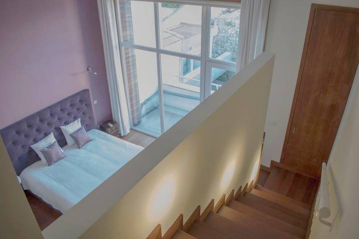 Maison d’hôte pour 2 personnes, avec vue ainsi que jardin et balcon à Porto