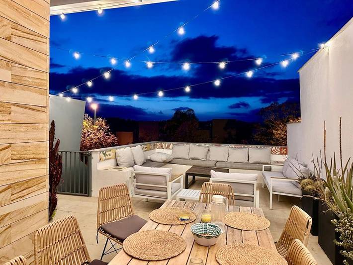 Casa rural para 8 personas, con Balcón y Terraza además de Jardín y Piscina en San Roque - 2