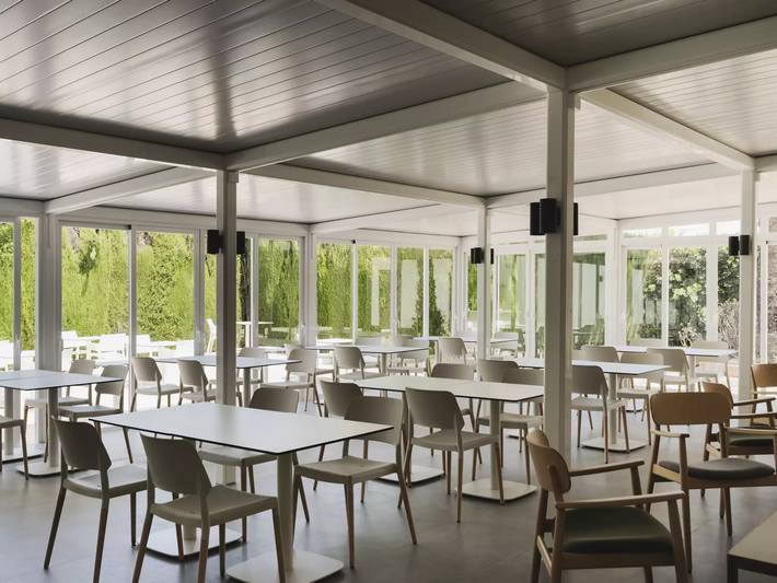 Camping für 2 Personen, mit Terrasse und Pool, mit Haustier in der Region Valencia - 4