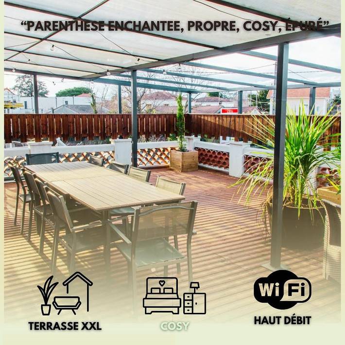 Appartement de vacances pour 6 personnes, avec terrasse