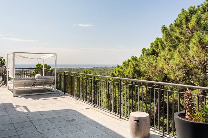 Casa vacacional 'Blau' con vistas al mar, Wi-Fi y aire acondicionado in Lloret de Mar, Costa Brava