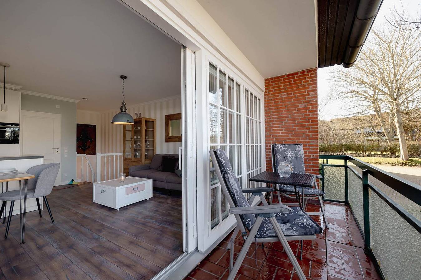 Ganze Wohnung, Liebevoll gestaltetes hochwertiges App. mit Balkon, ruhig & zentral in Westerland, Sylt (Gemeinde)