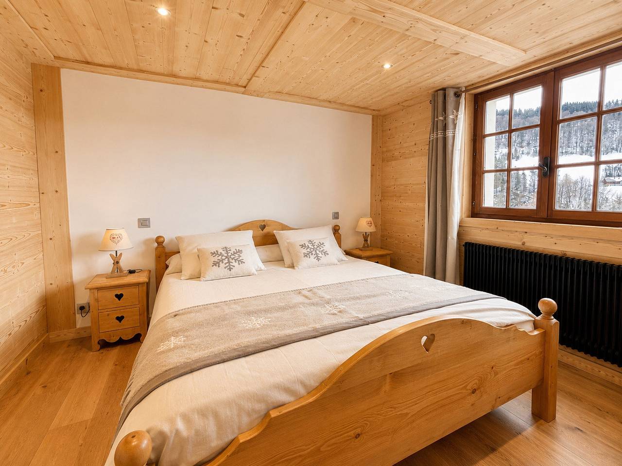 Chalet cosy à Flumet pour 8-10 pers. avec cheminée et Wifi in Flumet, Région d'Albertville